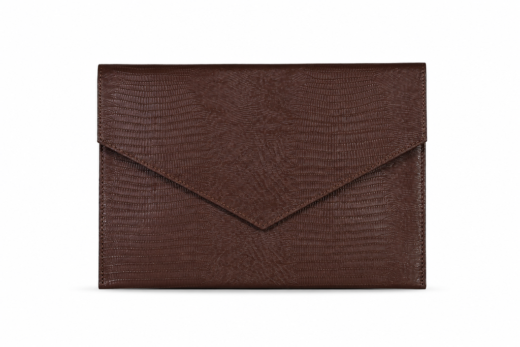 THE WEDGE BROWN LIZARD LAPTOP SLEEVE