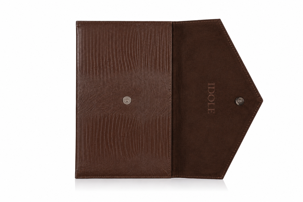 THE WEDGE BROWN LIZARD LAPTOP SLEEVE