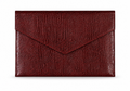THE WEDGE BURGUNDY CROC LAPTOP SLEEVE