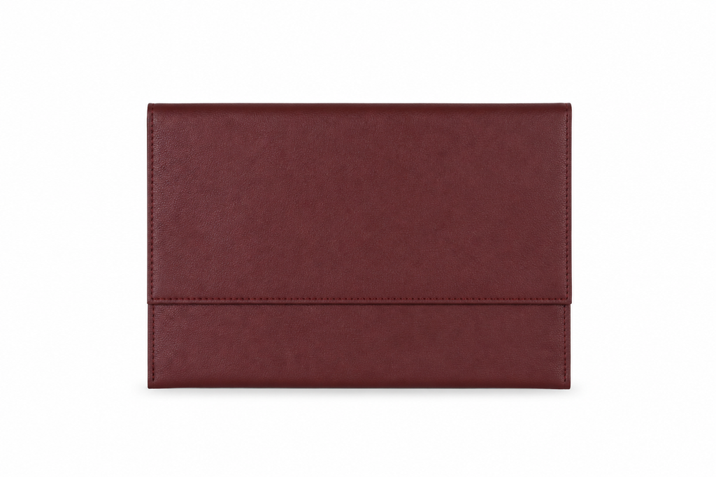 THE EXTENDED BURGUNDY LAPTOP SLEEVE
