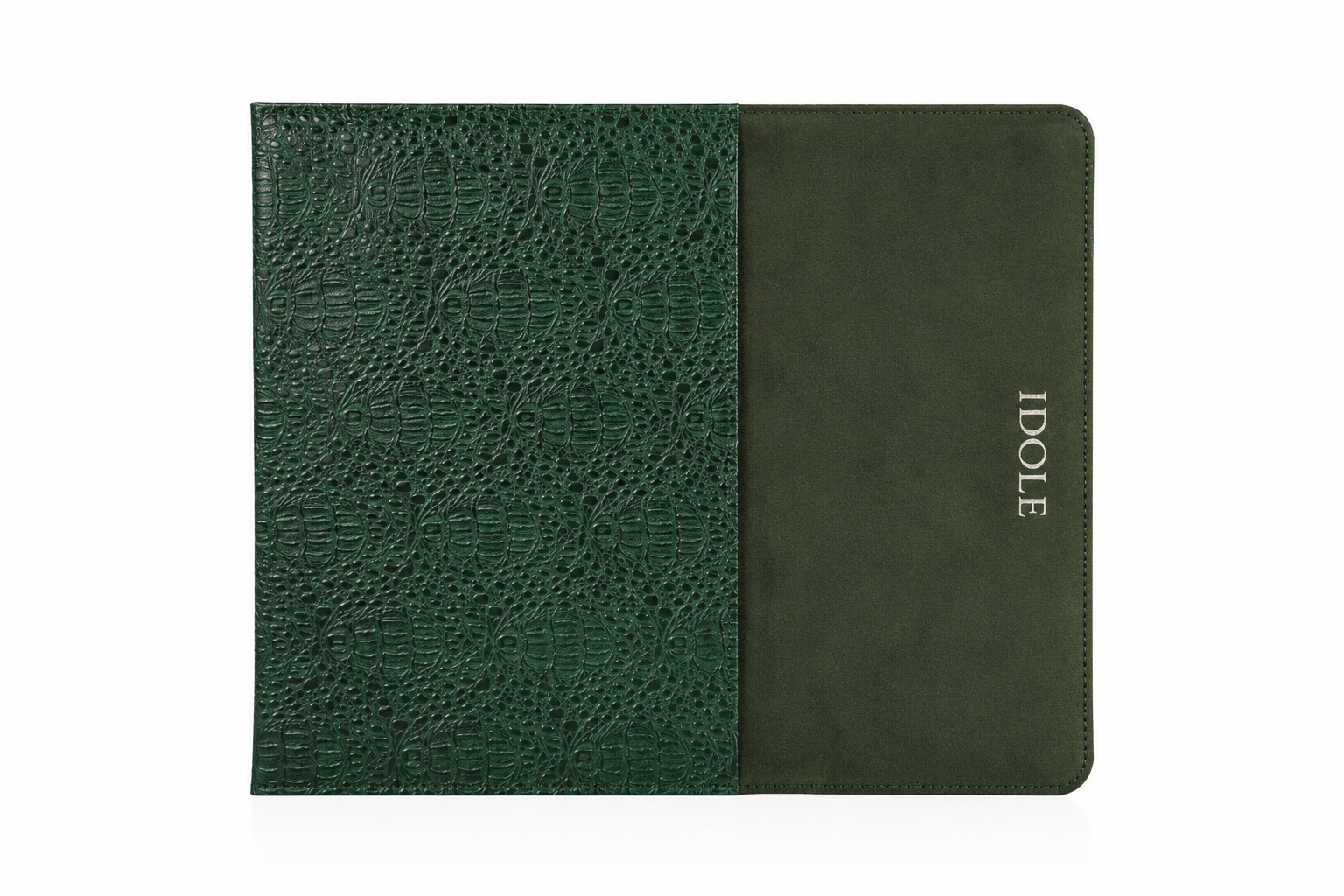 THE CLASSIC GREEN CROC LAPTOP SLEEVE