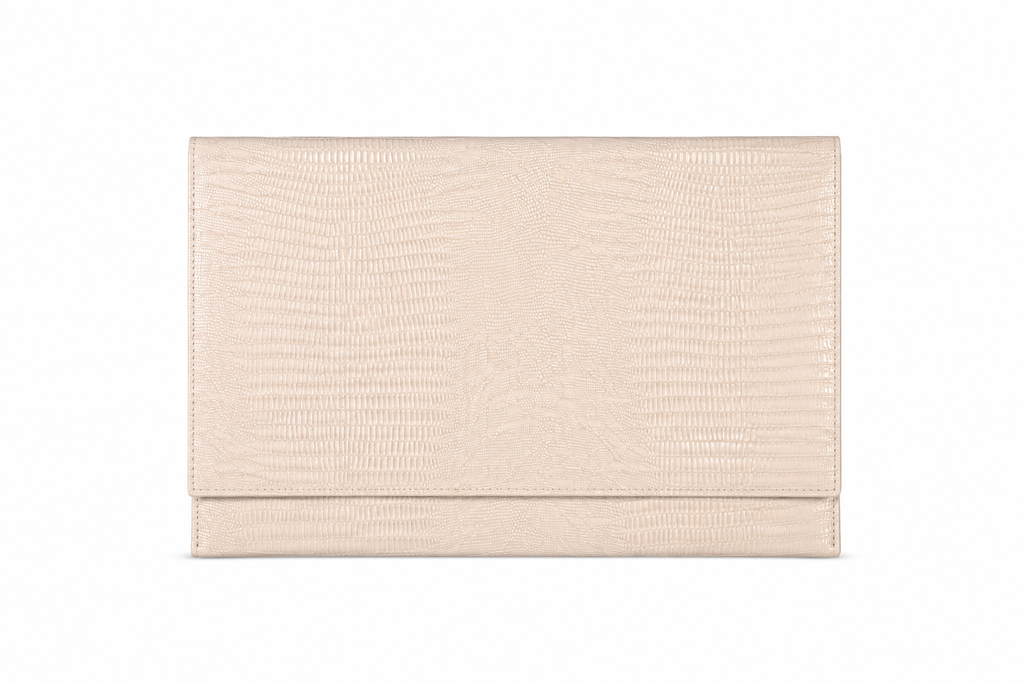 THE EXTENDED OFFWHITE CROC LAPTOP SLEEVE