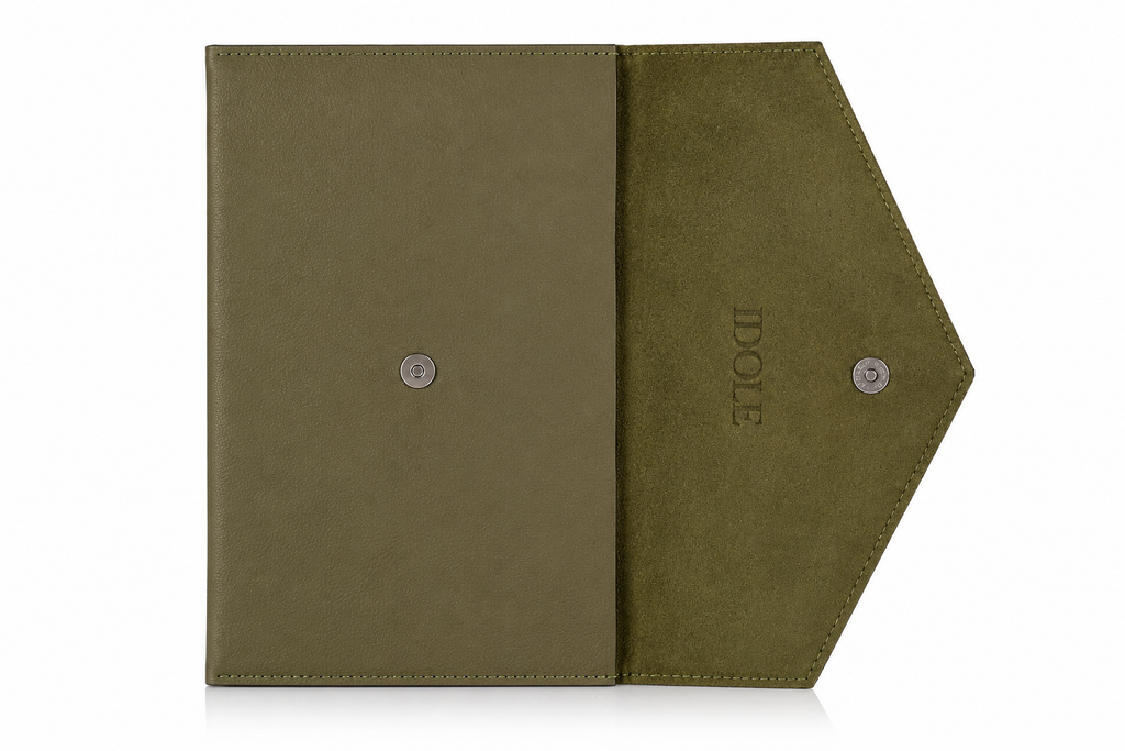 THE WEDGE OLIVE GREEN LAPTOP SLEEVE